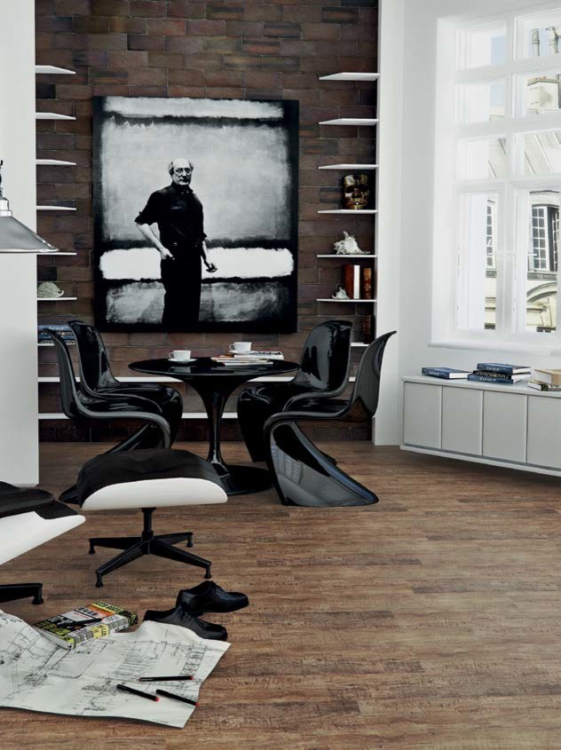 Дизайн-плитка ПВХ (LVT - luxury vinyl tile)