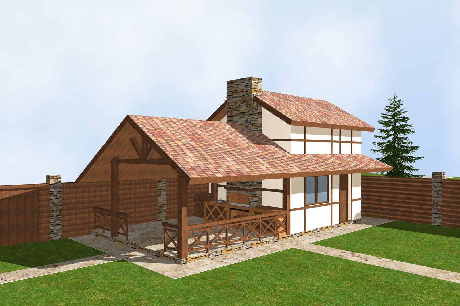 Дом в Малаховке