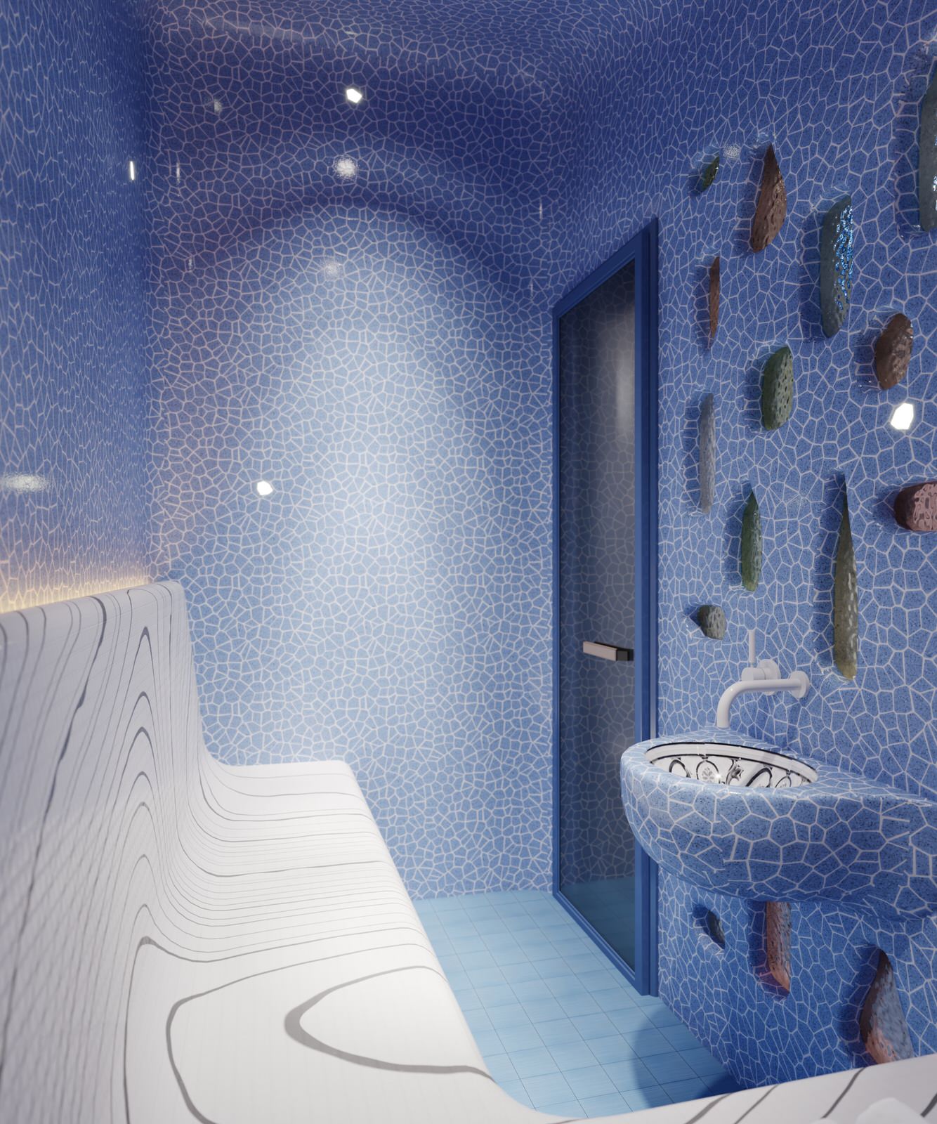 Хамам. Квартира в ЖК "Ангелово"