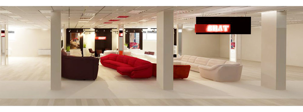 Дизайн мебельного магазина