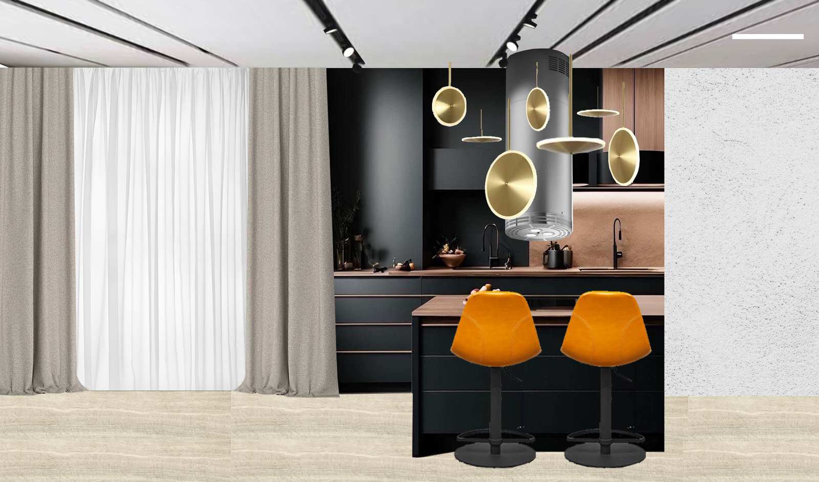 Обложка проекта: Кухня в стиле минимализм