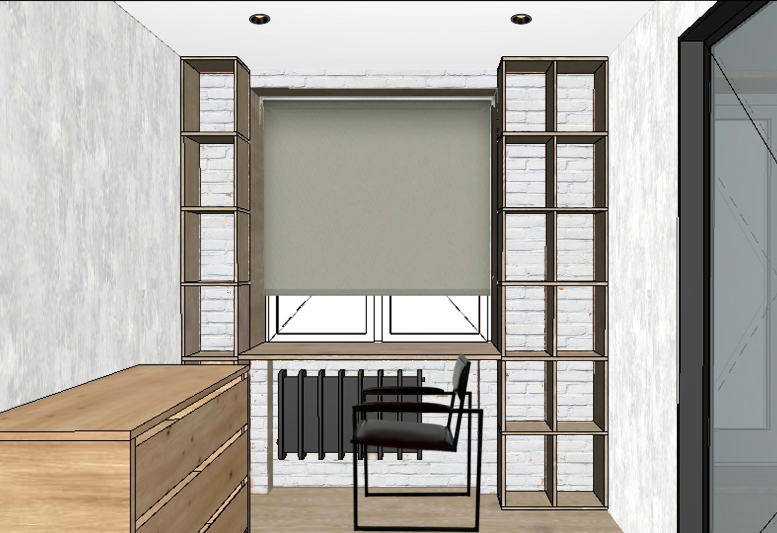 Обложка проекта: Лофт 30 кв.м