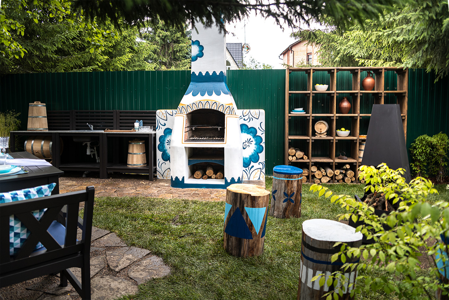 Современный хуторок у Наташи Королевой