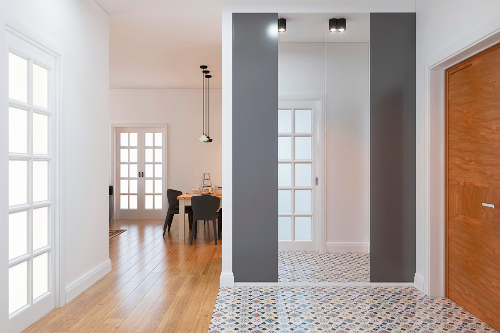 Квартира в стиле контемпорари.