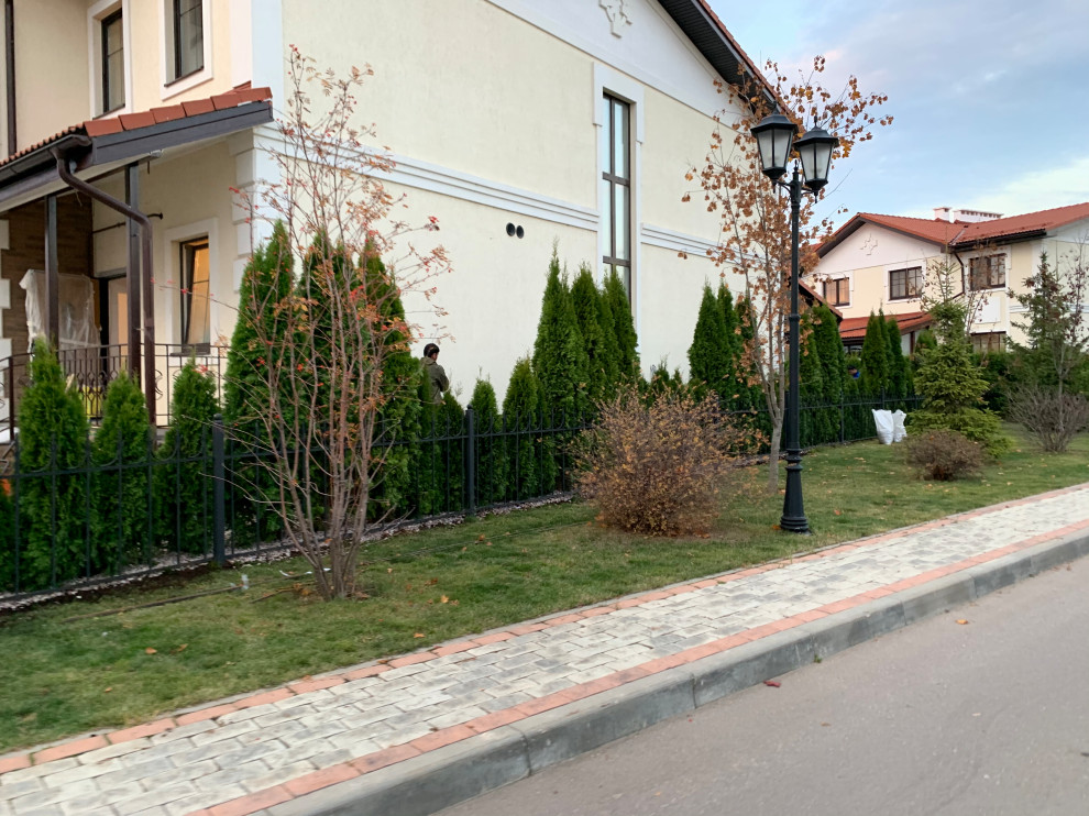 Ландшафтный дизайн в поселке "Жуковка"