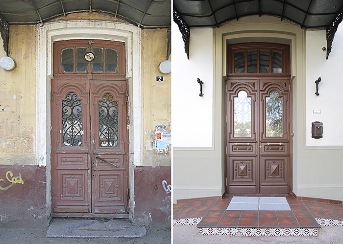 Реставрация старинных дверей