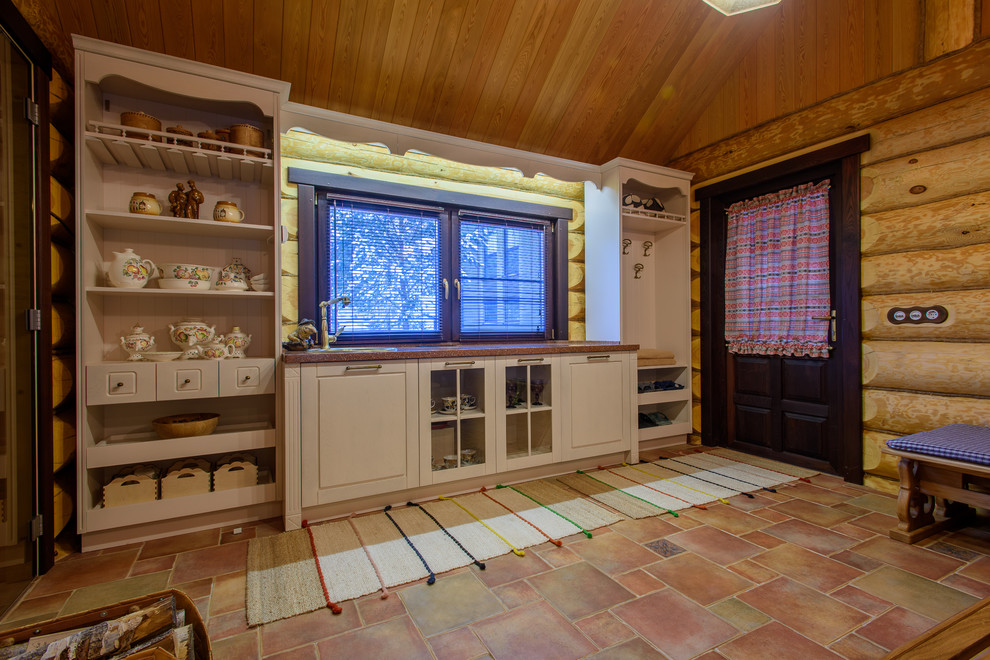 Баня, вид на кухню