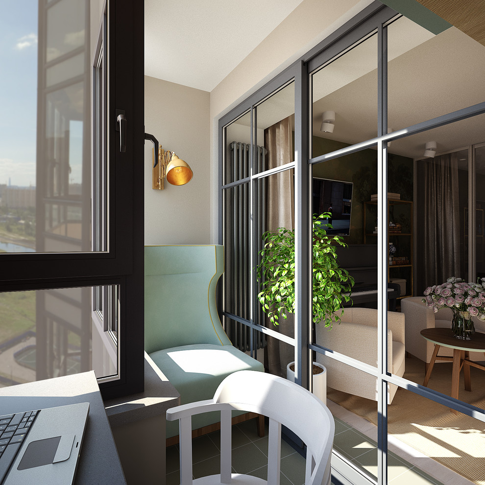 Кабинет на лоджии