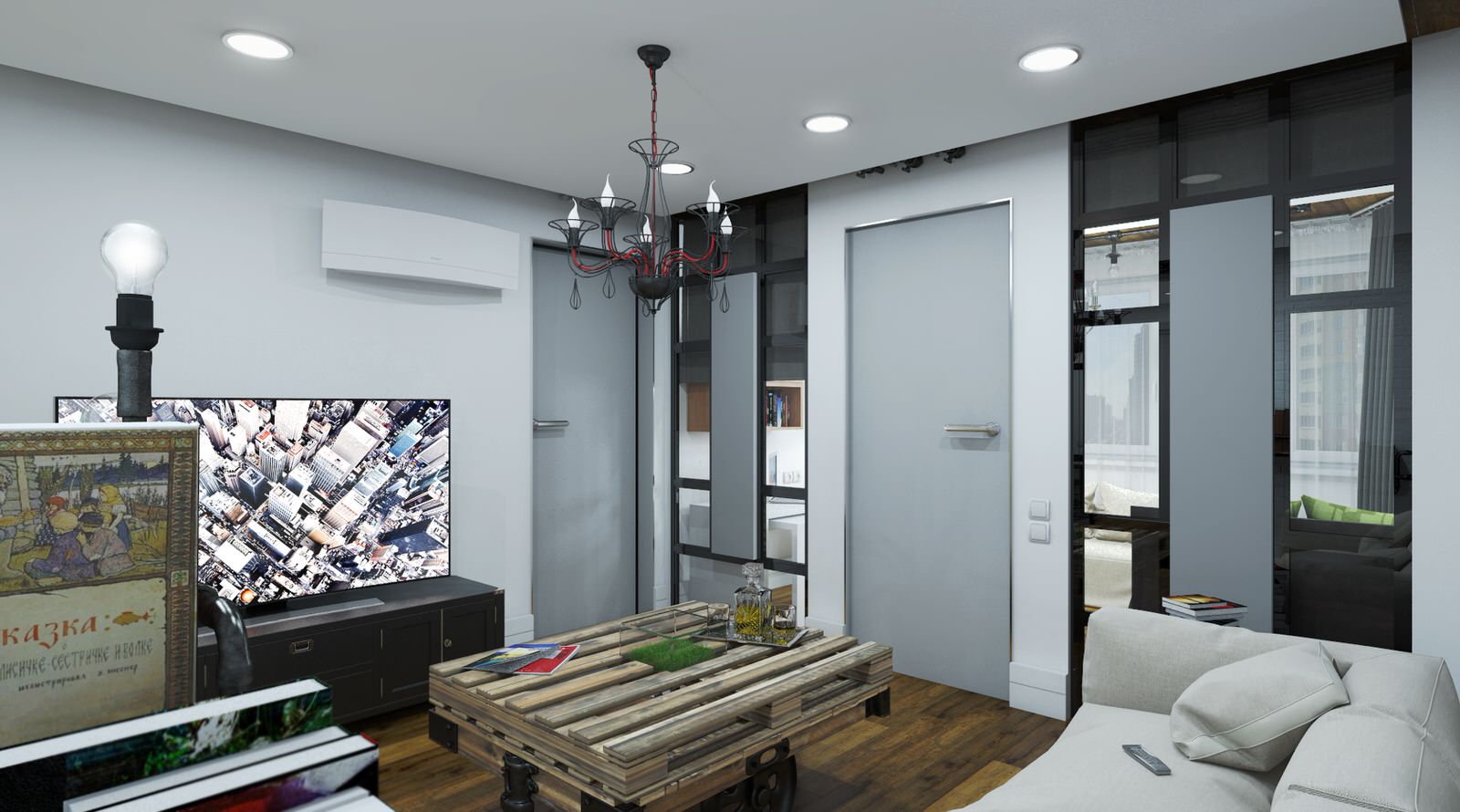 Лофт с французским акцентом.