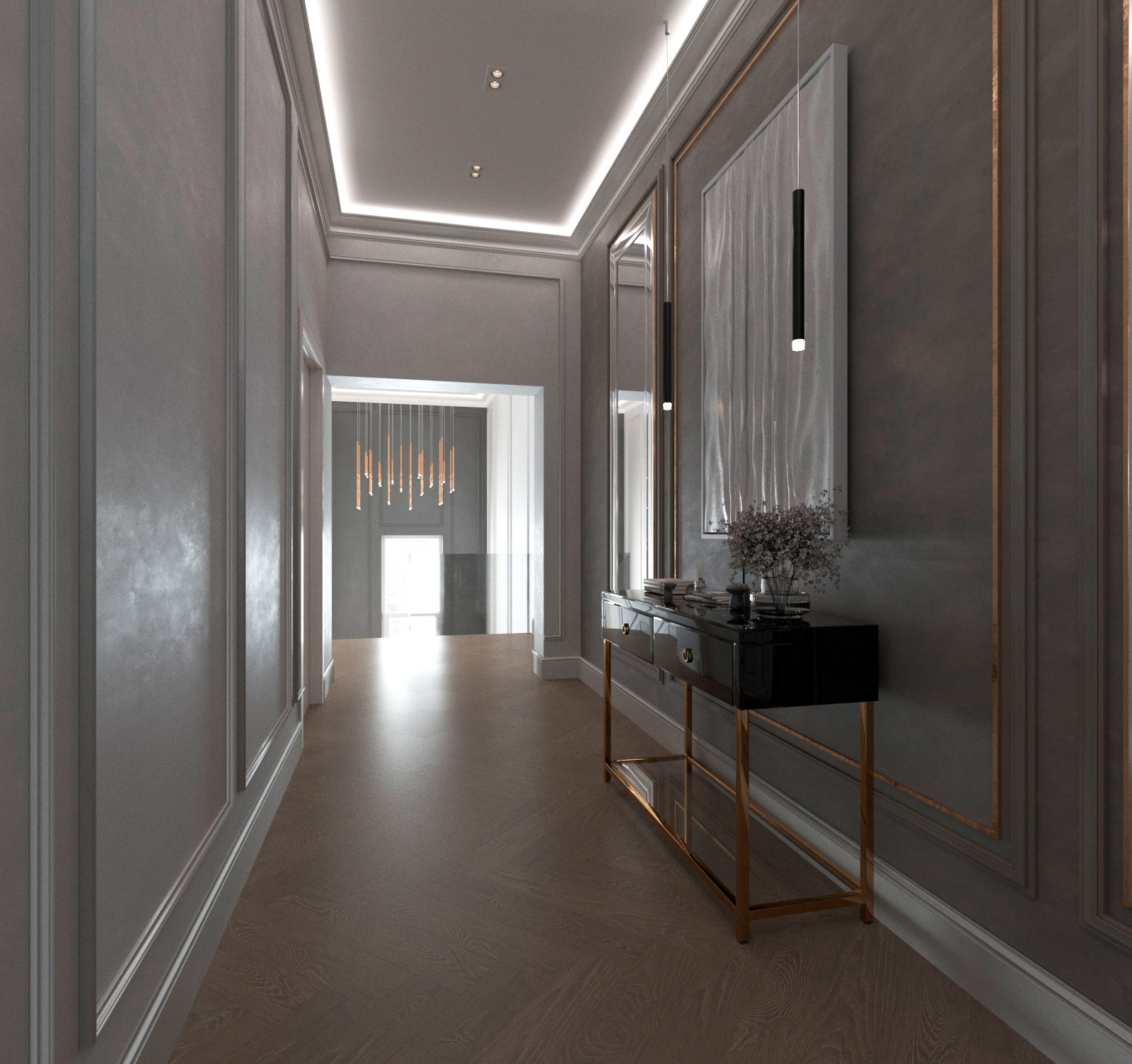 Дизайн-проект загородного дома.