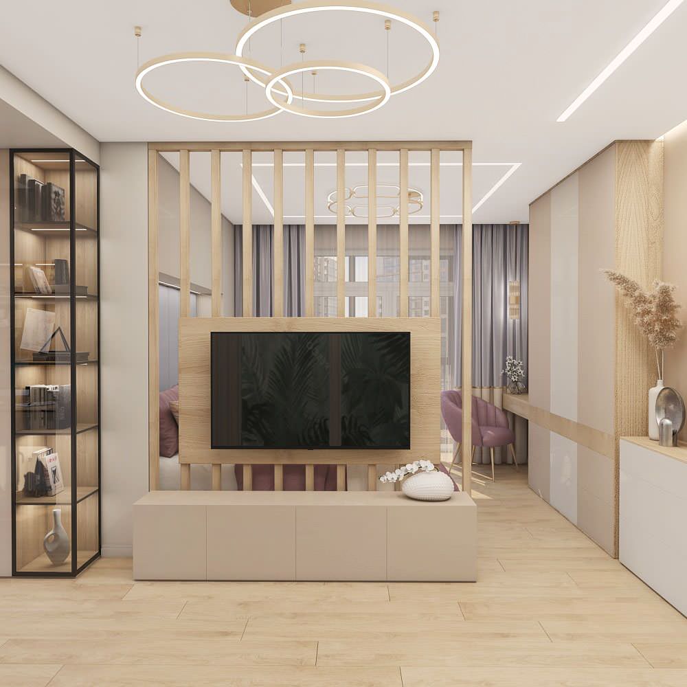 Обложка проекта: Квартира в Красноярске, 70 м²