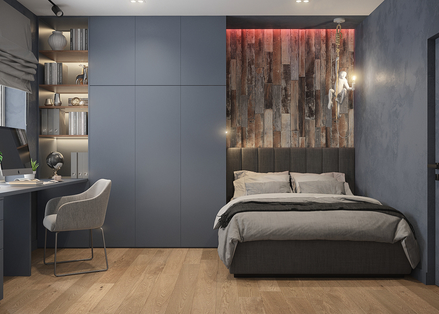 Элегантная современная трехкомнатная квартира