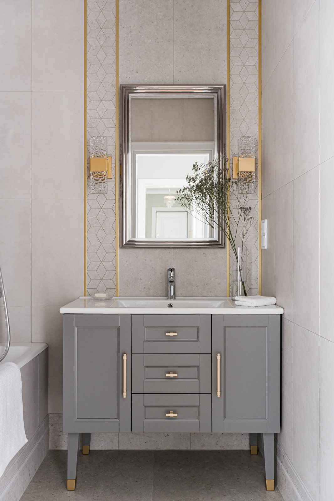 Квартира "Элегантность в цветах"