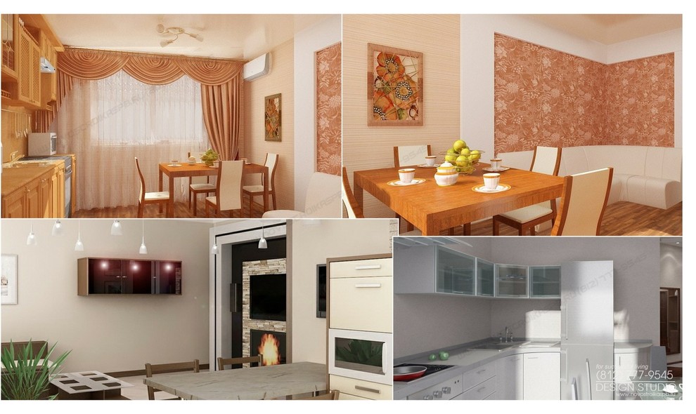 Дизайн интерьера кухни