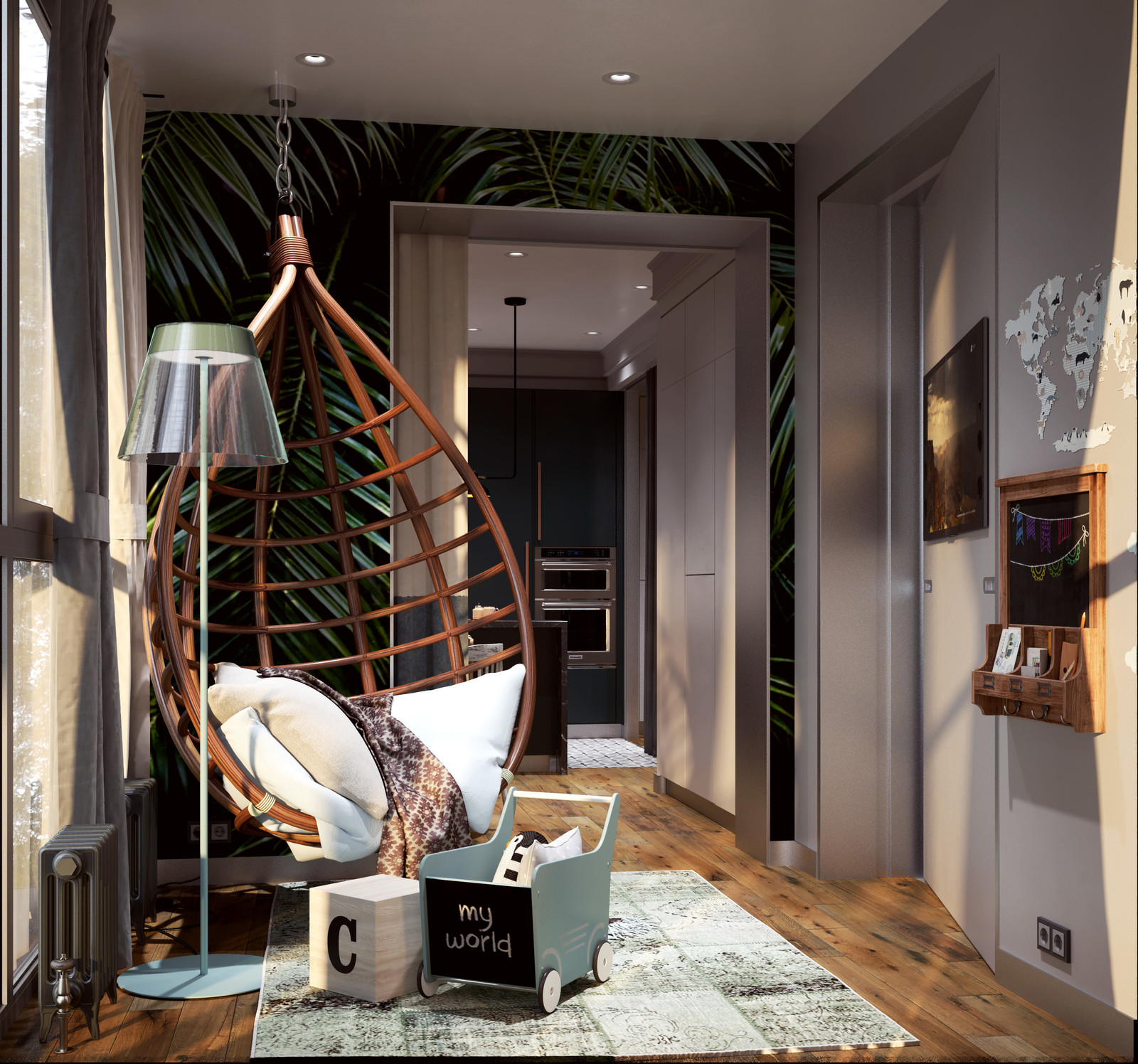 Квартира для семьи из четырех человек