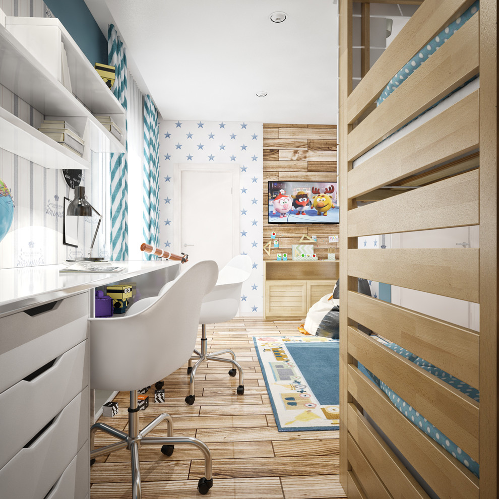 Детская комната для двух мальчишек