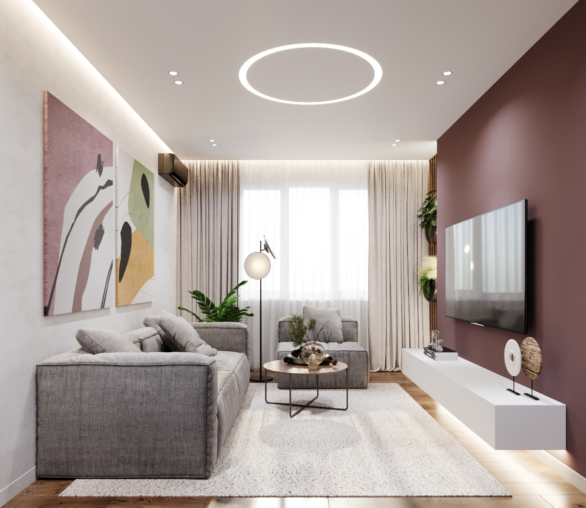 Дизайн- проект ЖК Зиларт 69 кв.м