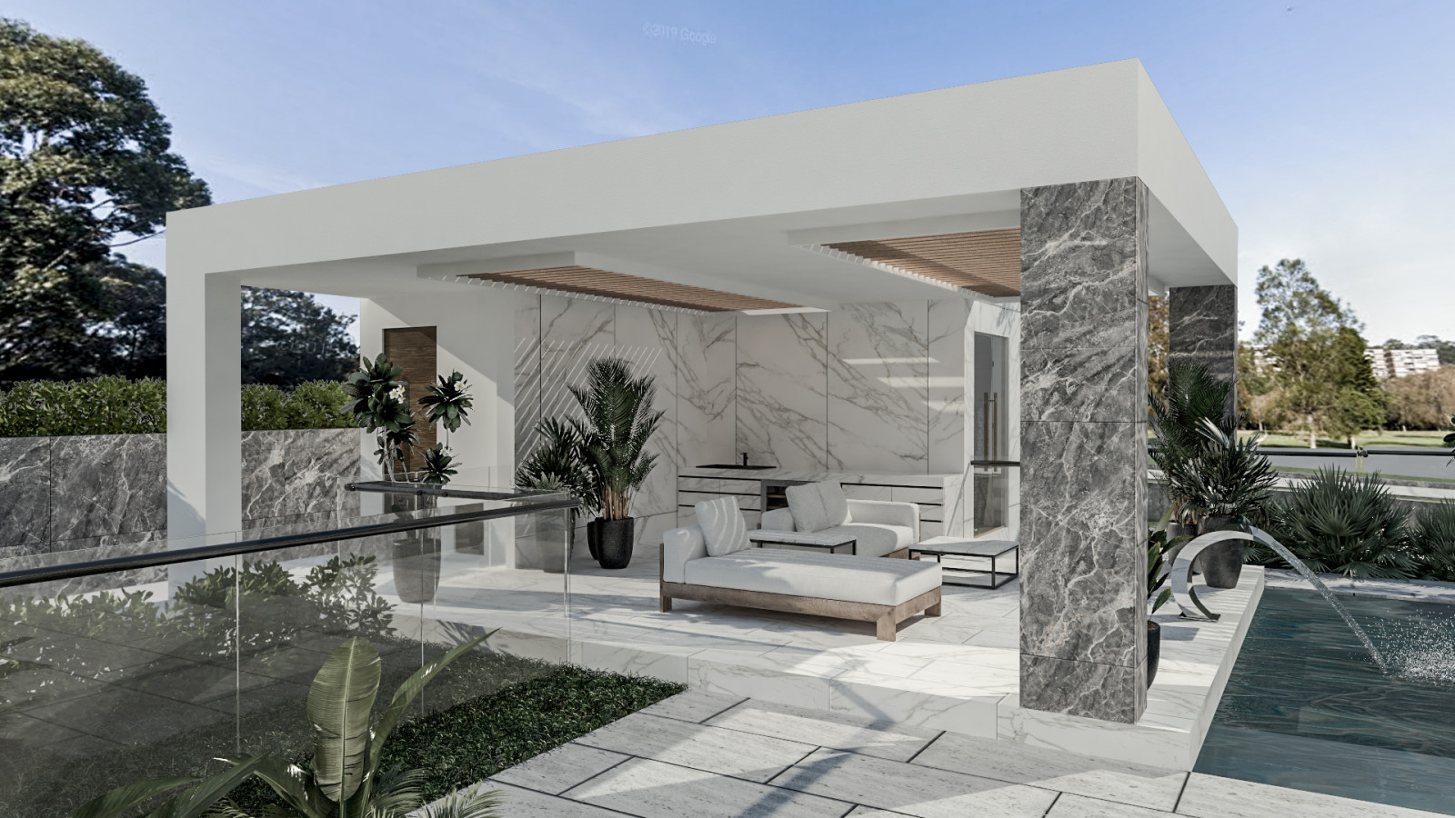 Ландшафтный и эскизный проект дома в Сидней