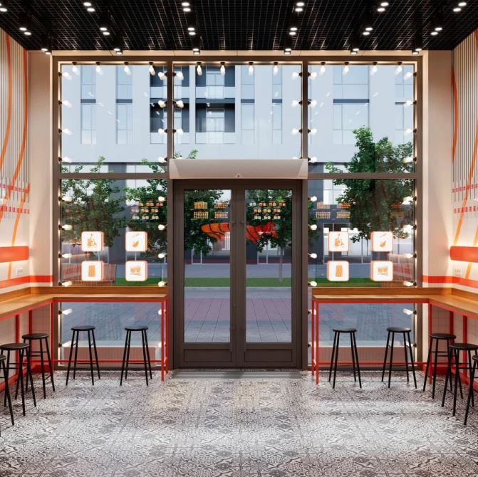 Обложка проекта: Вкус и лосось сеть суши баров