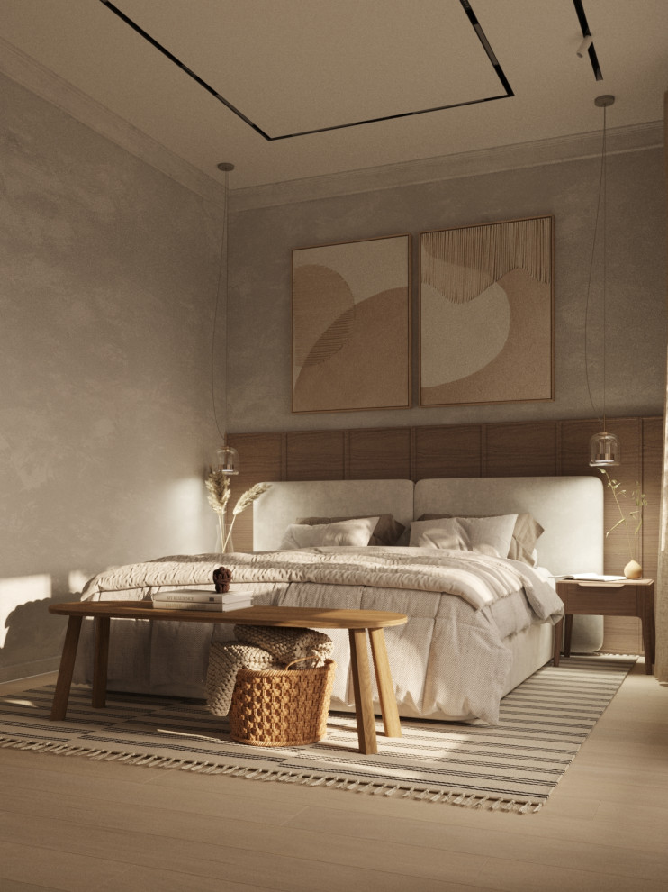 Обложка проекта: Спальня в современном стиле