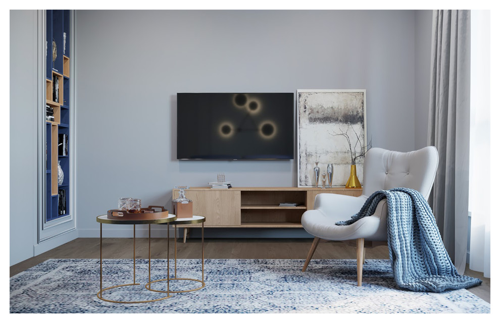 Обложка проекта: Квартира с панорамным видом в Петербурге