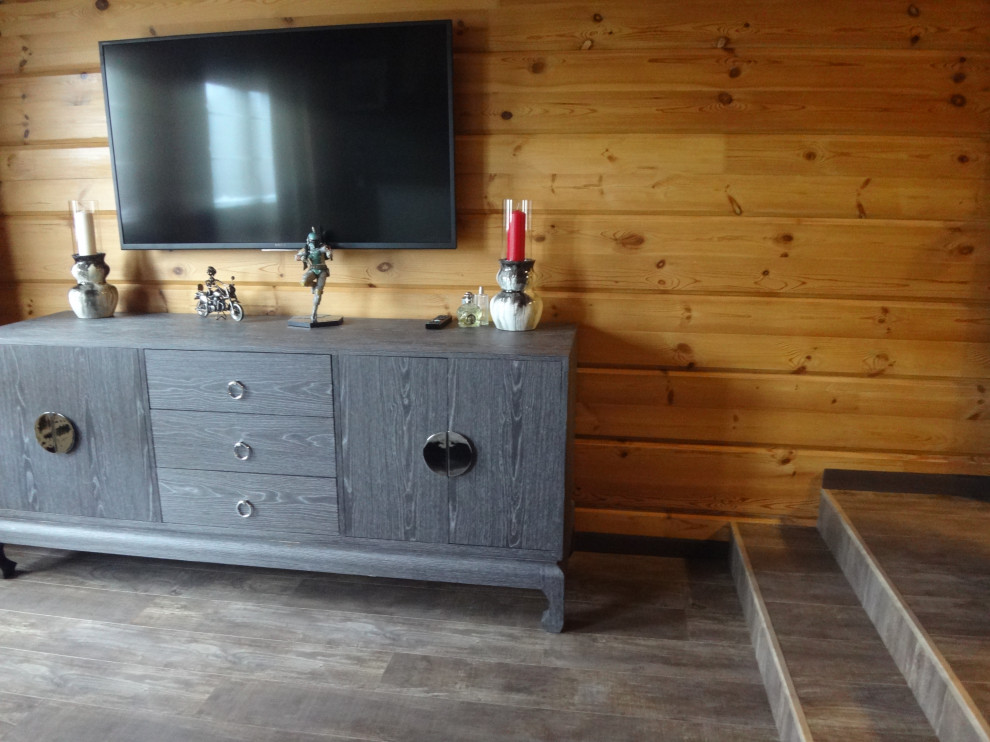 Частный дом из клееного бруса 500 кв.м.  д.Мостовское.