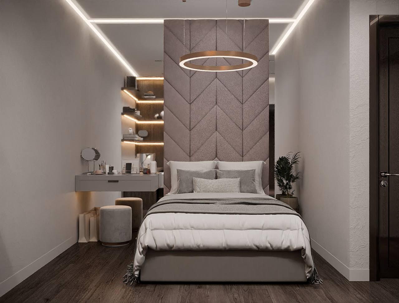 Обложка проекта: Дизайн спальни