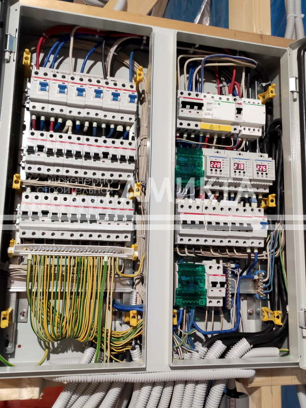 Обложка проекта: Инженерные системы для каркасного дома 170 м²