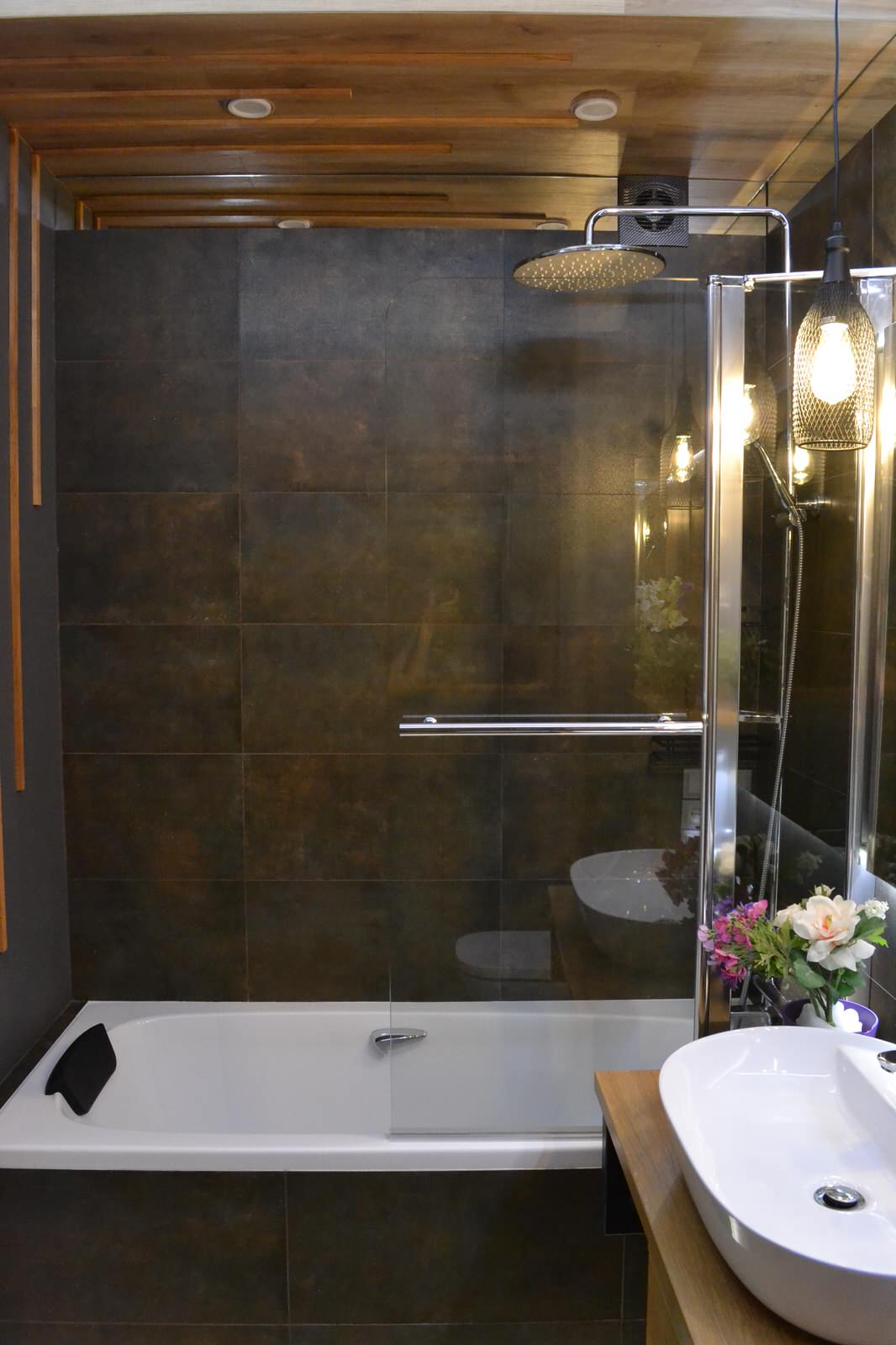 Ванная лофт