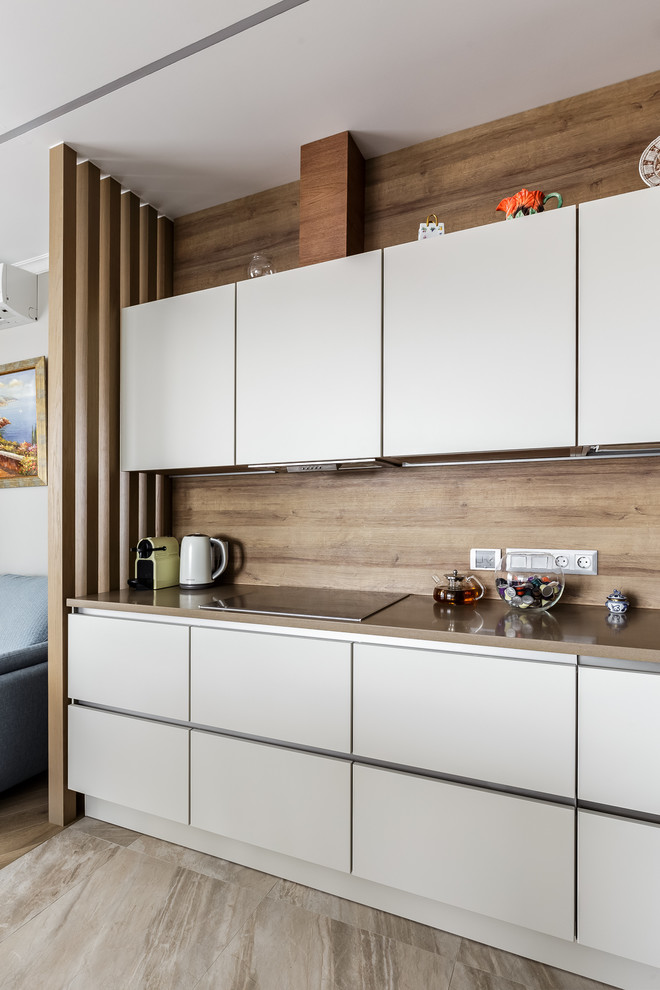 Один из реализованных нами проектов - кухня Nobilia Touch