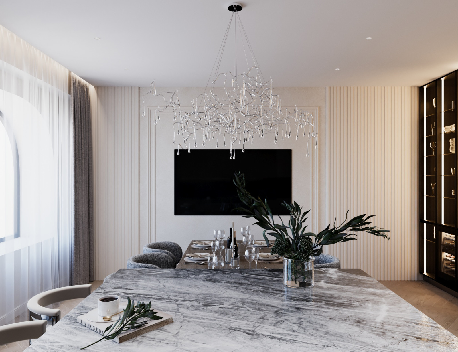 Дизайн проект квартиры 150 кв.м