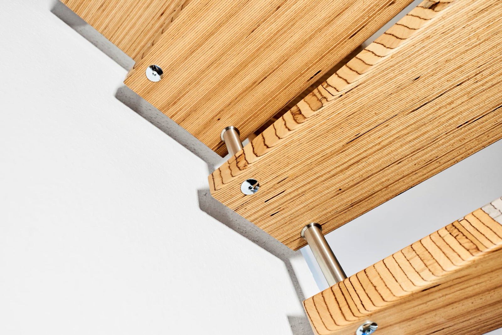 консольная лестница из BauBuche