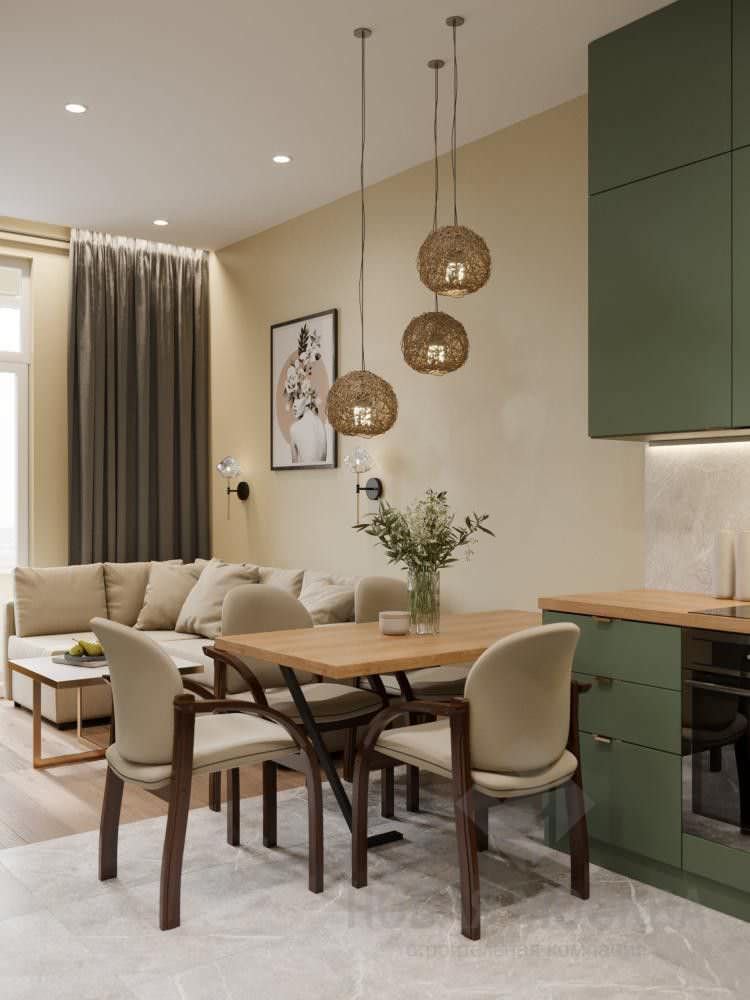 Дизайн-проект однокомнатной квартиры 40 кв.м в ЖК «Москва А101»