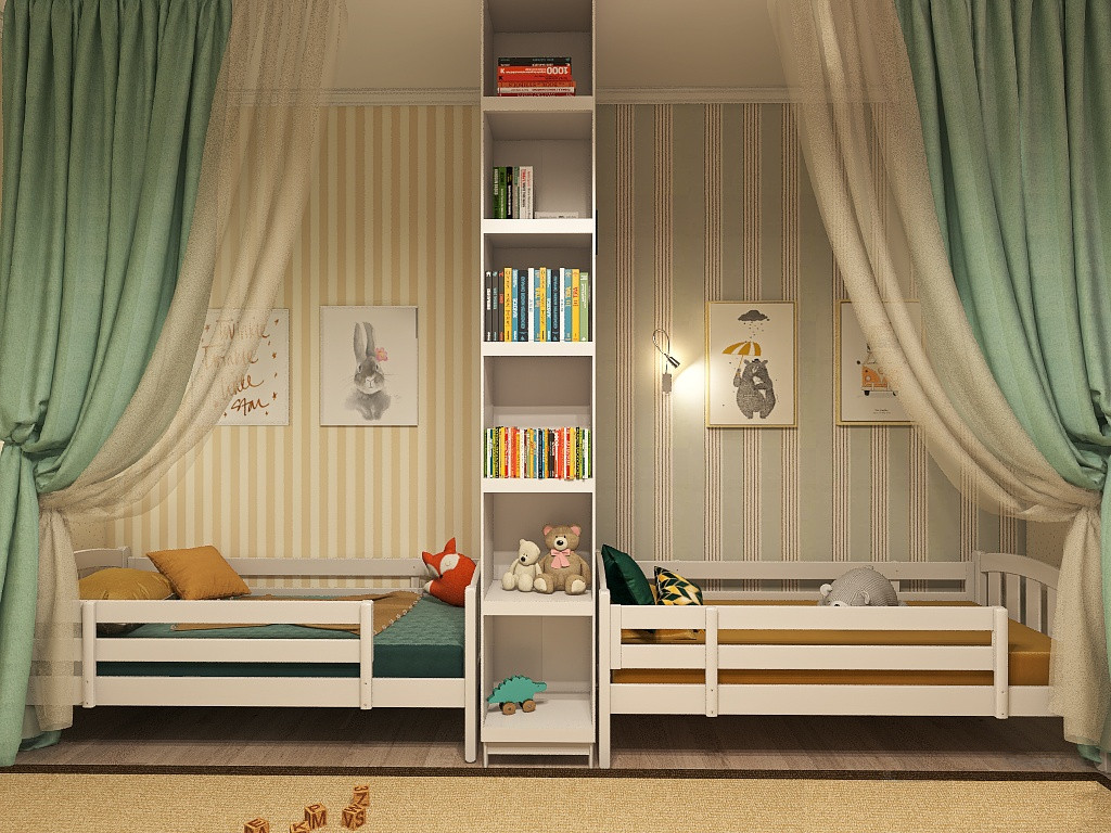 Обложка проекта: Детская для мальчика и девочки