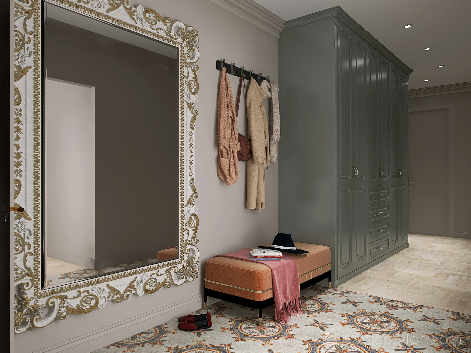 Трехкомнатная квартира