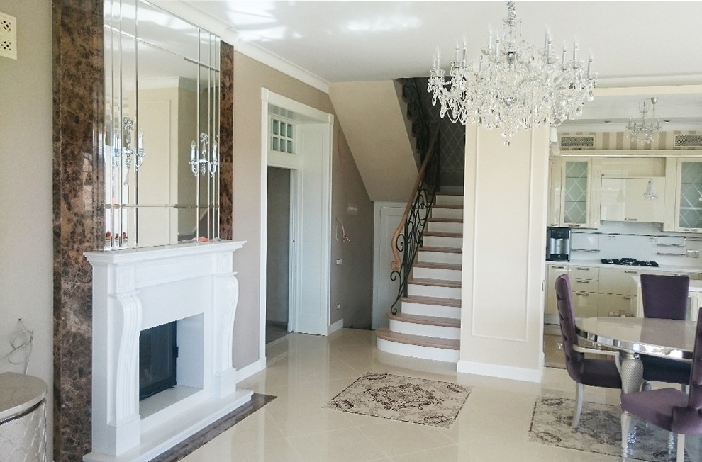 Камины и лестницы