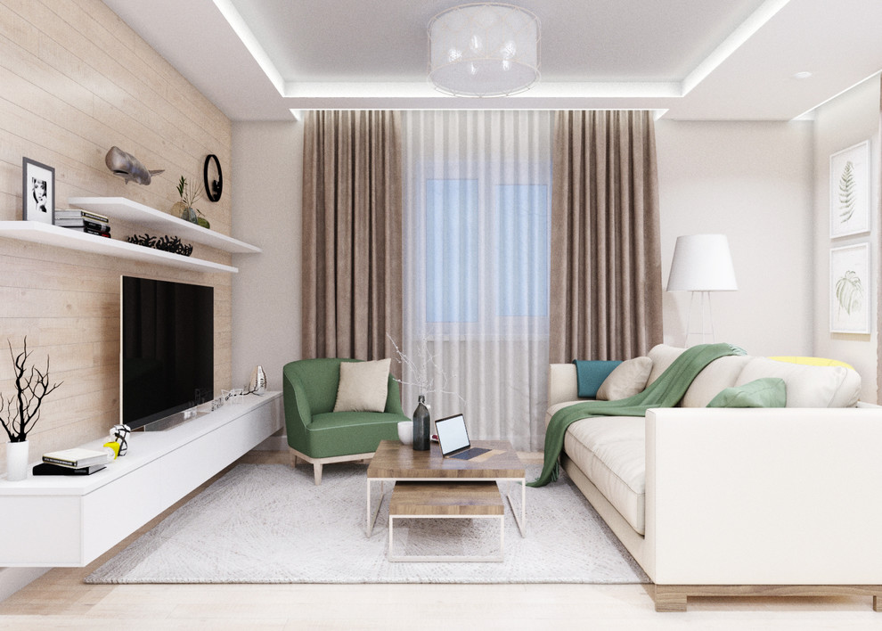 Интерьер коттеджа 140 кв для семьи из 4 человек