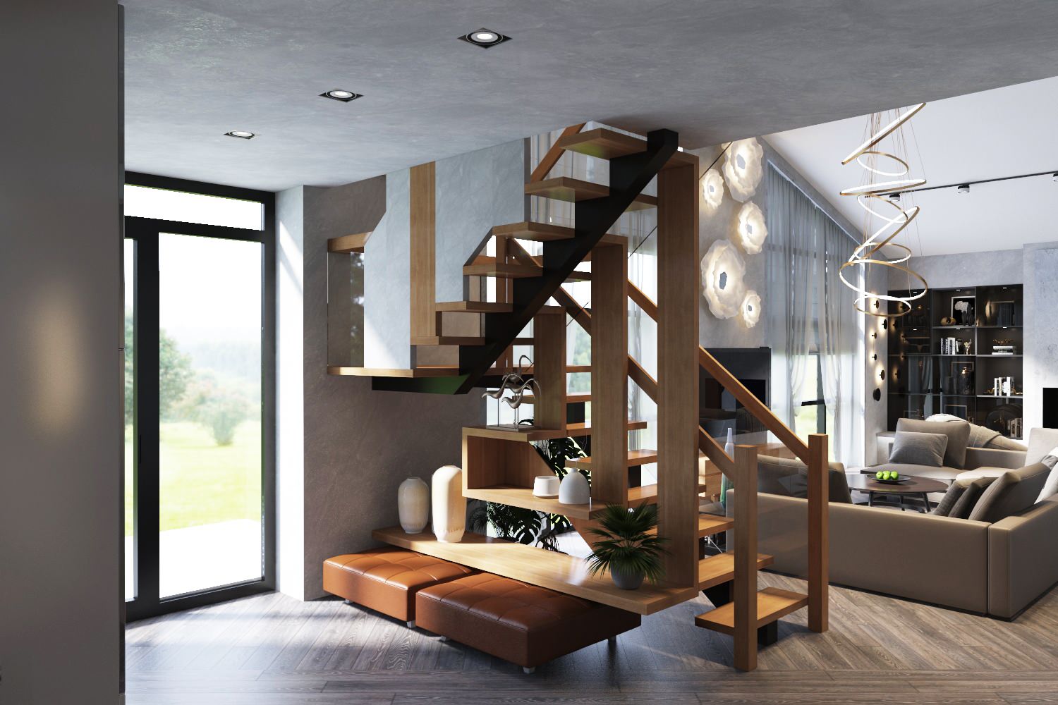 Дизайн интерьера частного дома в г. Лабинск