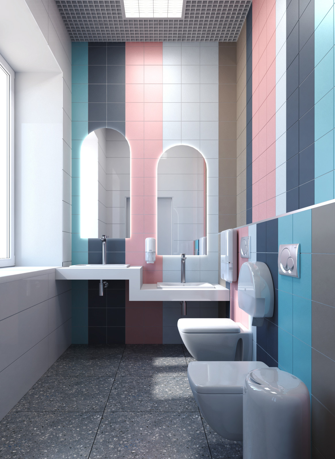 Визуализация помещений медицинского центра