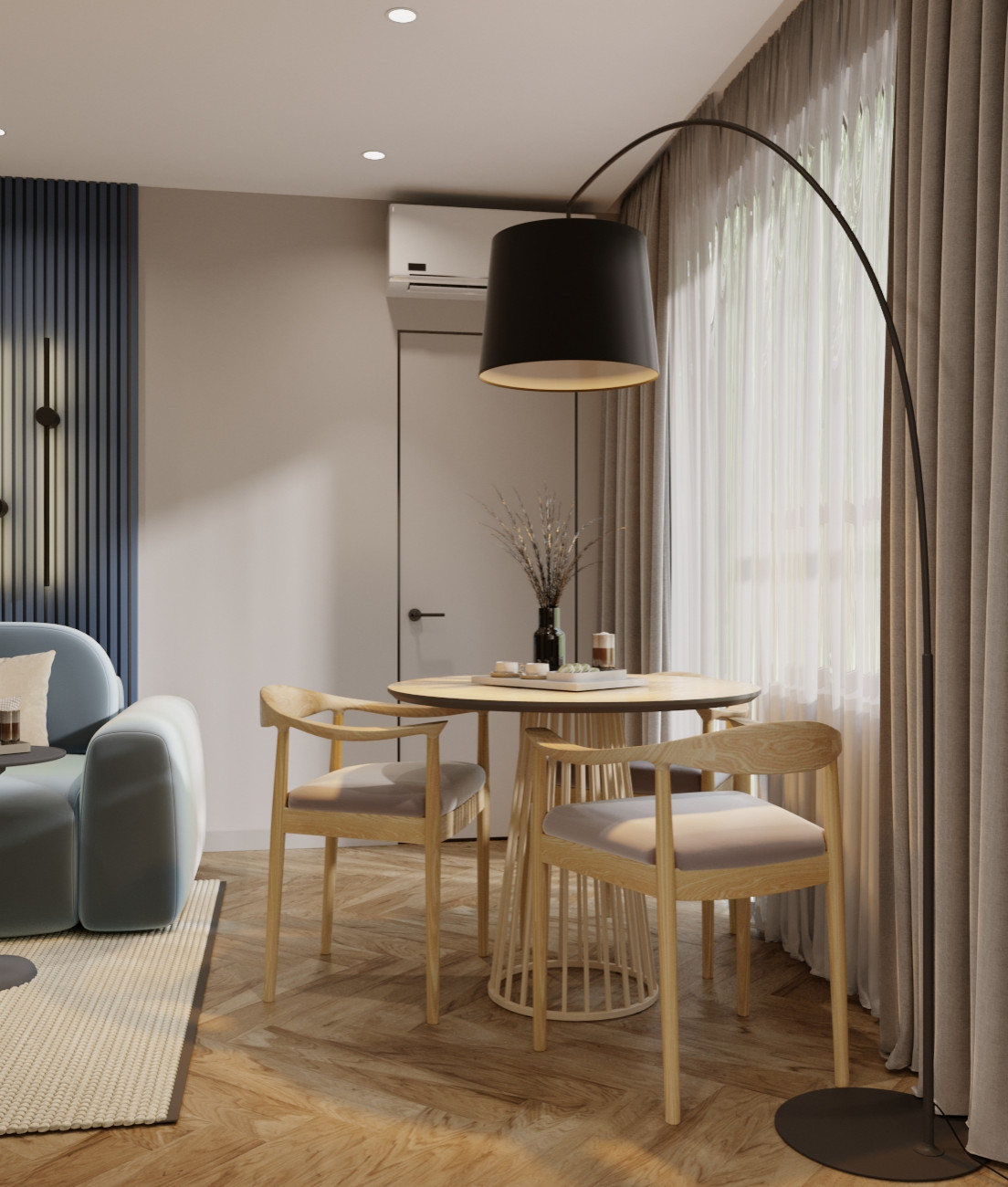 Кухня-гостиная