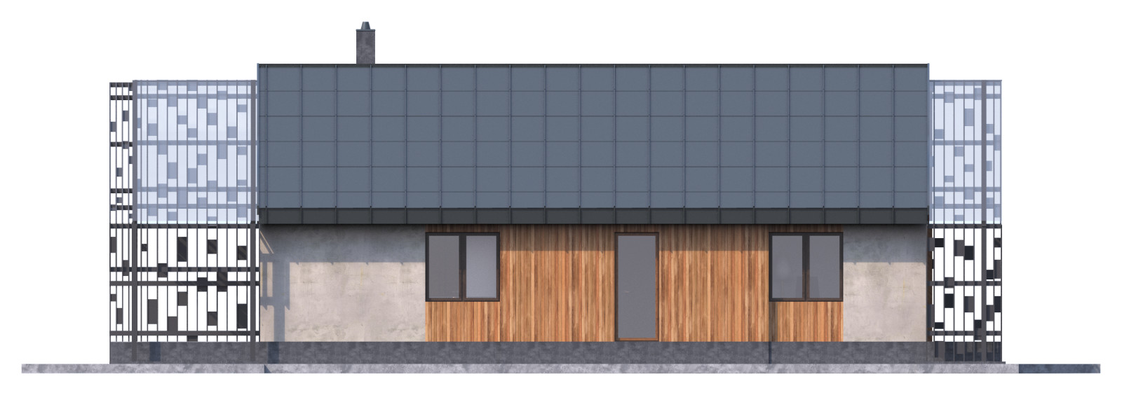 Обложка проекта: Дом в скандинавском стиле