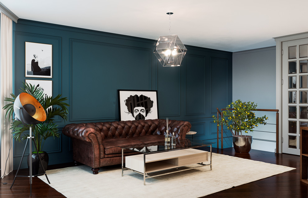 Двухуровневая квартира для холостяка, Санкт-Петербург