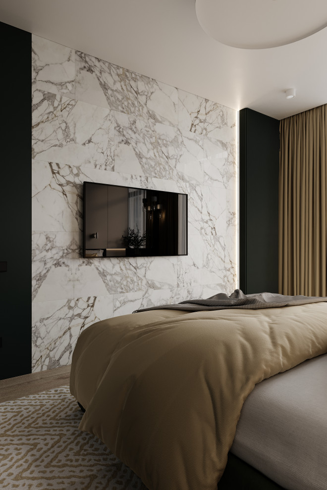 ЖК Голландия. Акцентный зеленый