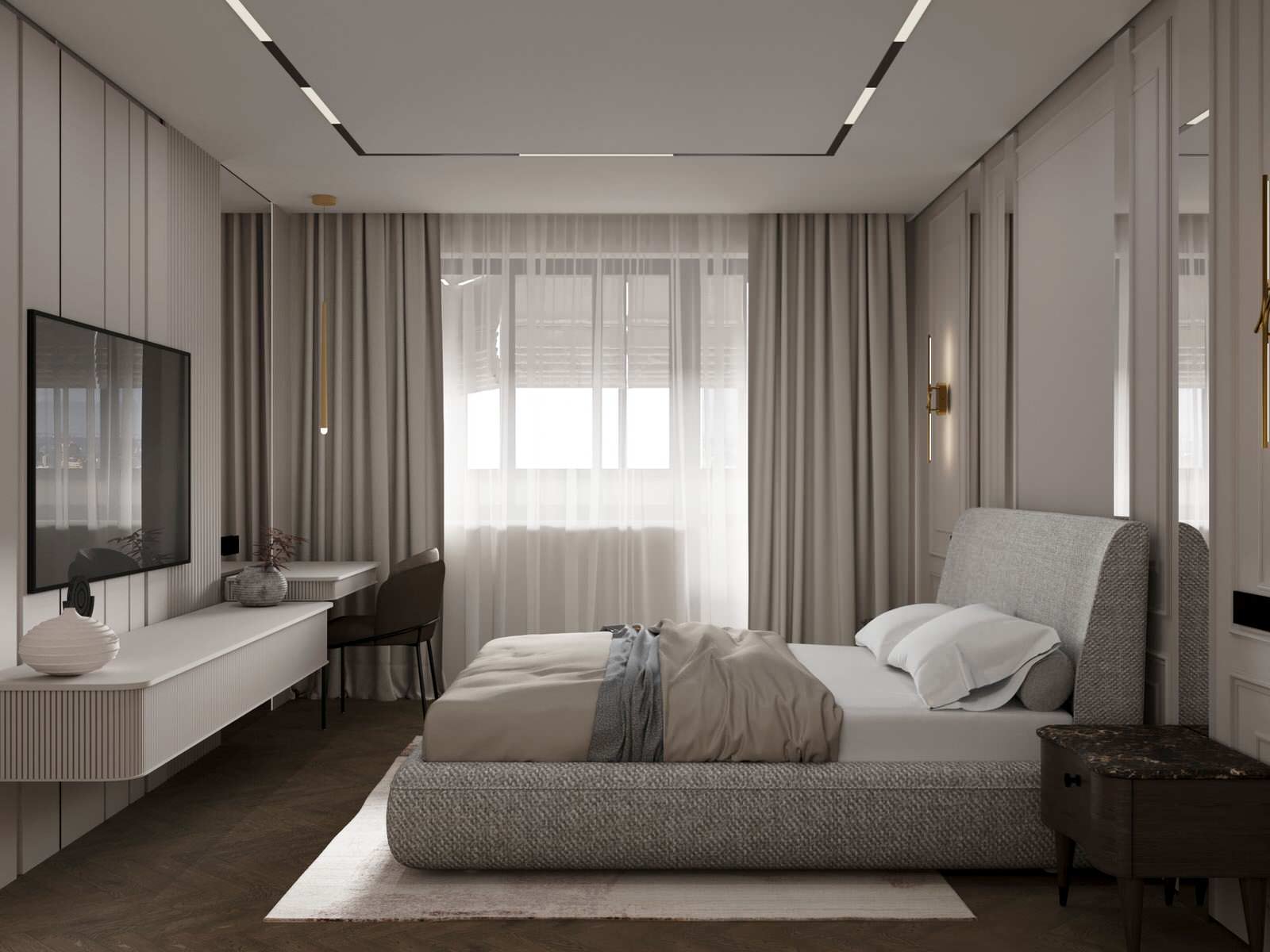 Обложка проекта: Дизайн проект - Квартира для большой семьи