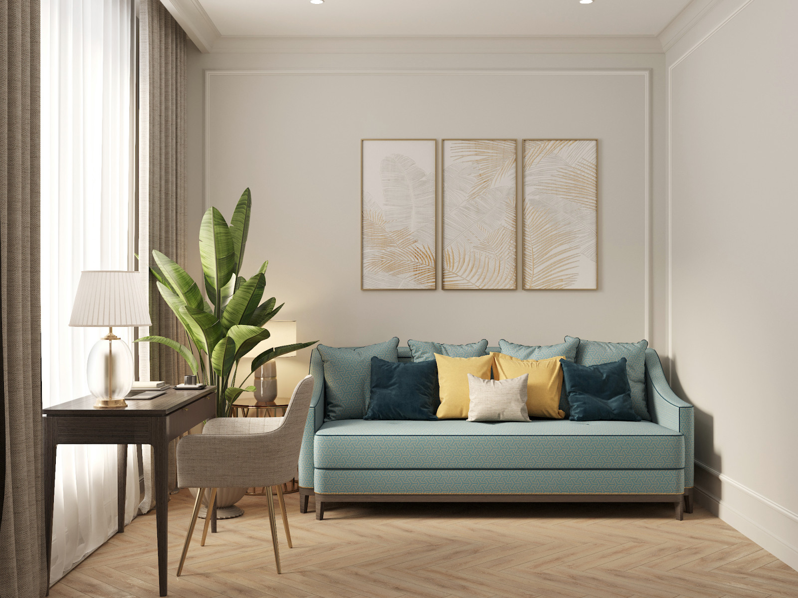 Квартира в современной классике