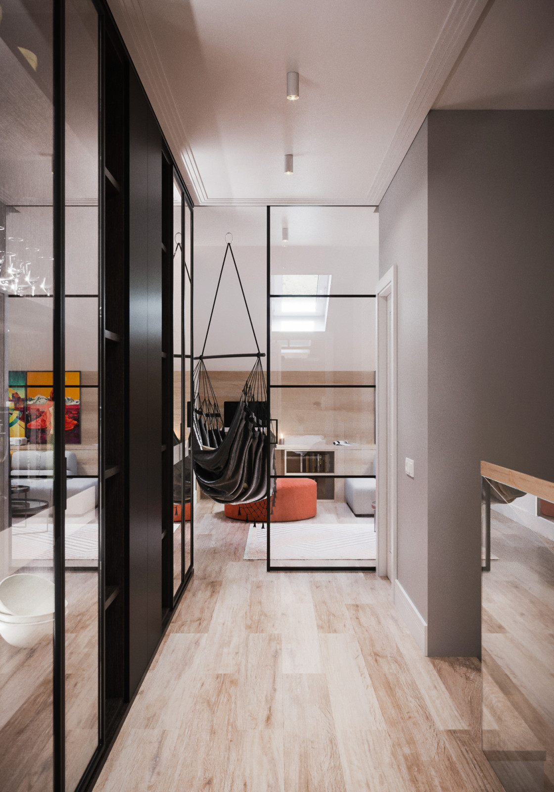 Apartamento de tres pisos