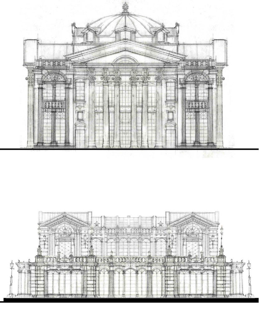 Эскизы - архитектура