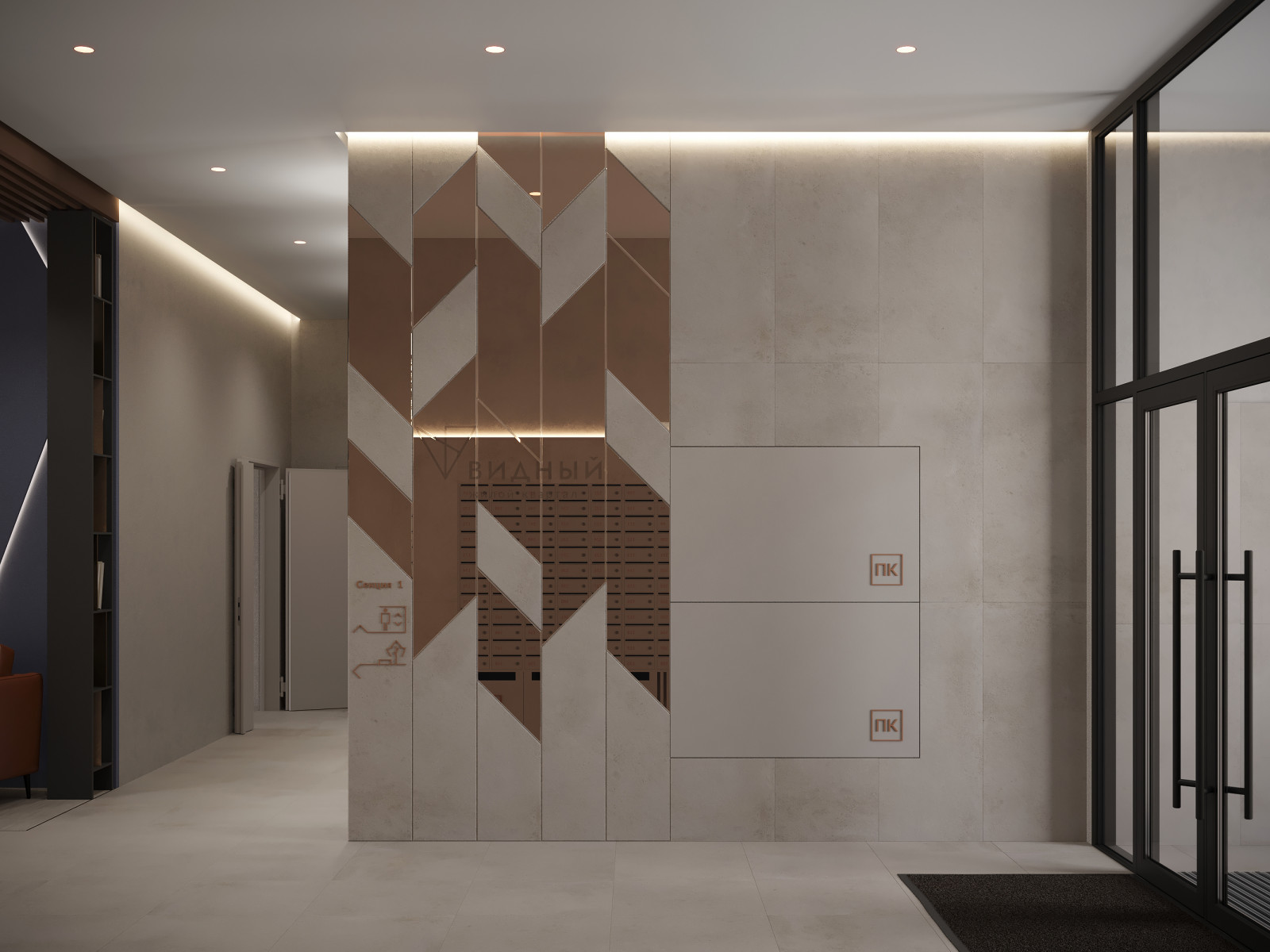 Обложка проекта: МОП PR-426 ЖК "Видный"