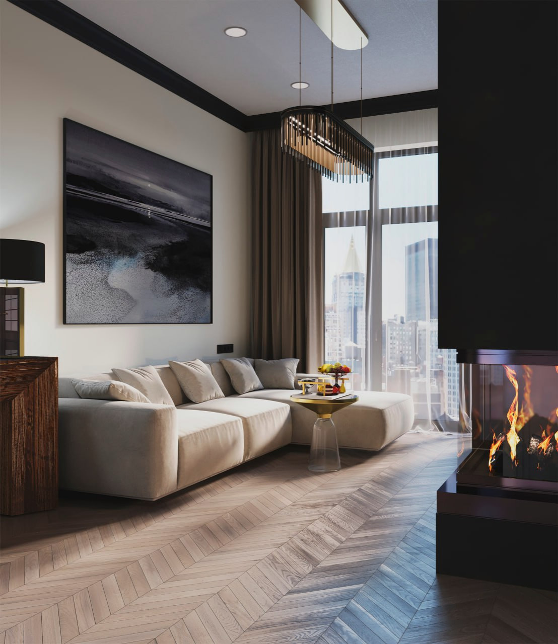 Обложка проекта: Приглушенные тона в жарком городе