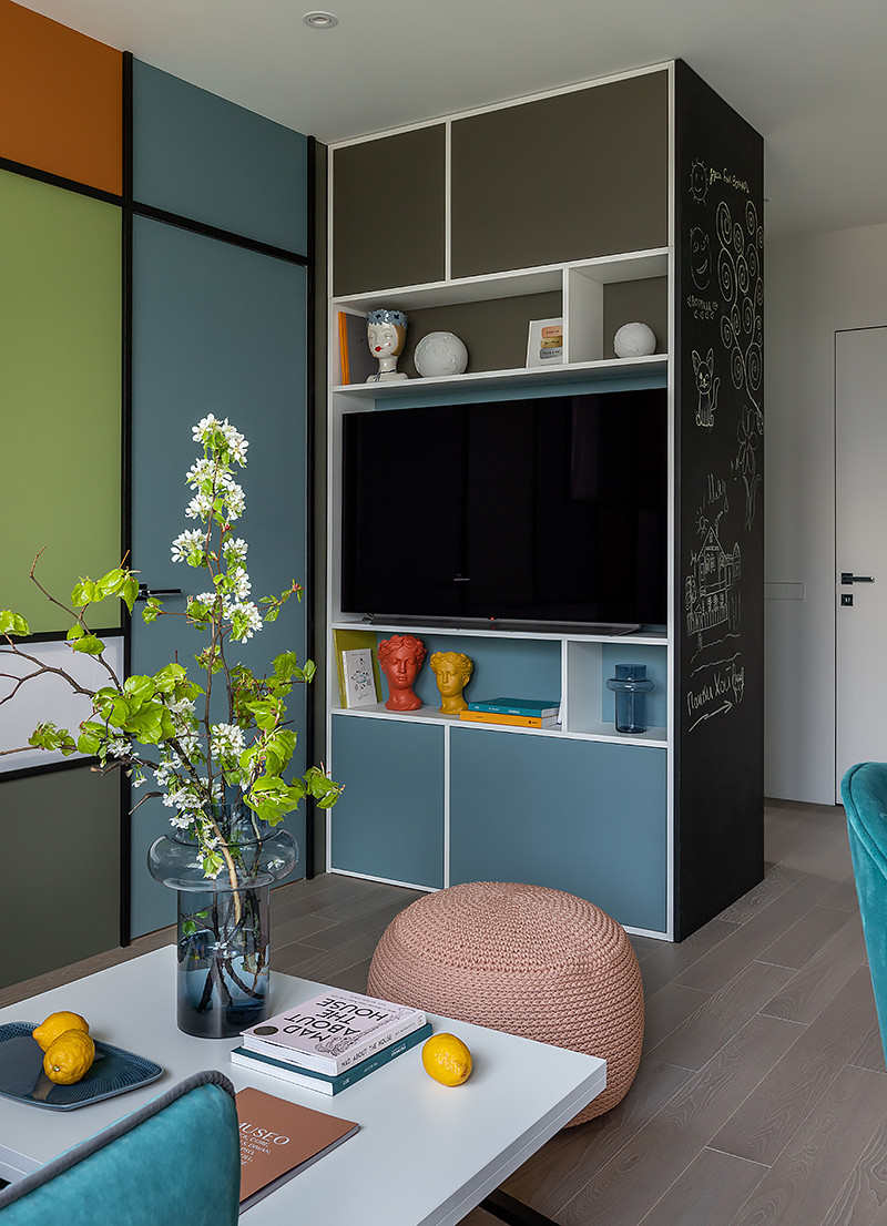 В стиле картин Мондриана